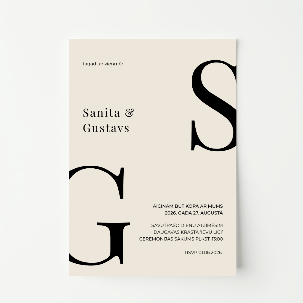 Elegant Initials